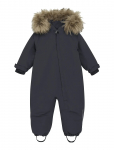 En Fant - Baby Snowsuit W. Fake Fur - Suusakombinesoonid ja -komplektid - 80