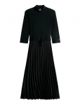 Tommy Hilfiger - Slim 5X2 Rib Mix Midi Drs - P&otilde;lveni ja midi - XXL