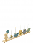 JaBaDaBaDo - Birthday Train Teddy With Friends - Sisustustarvikud ja detailid - ONE SIZE