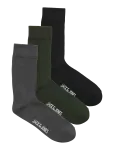 Jack & Jones - Jacasher Solid Socks 3 Pack - Tavalised sokid - ONE SIZE
