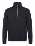 Lindbergh - Half Zip Rib Knit W?. Oversized Col - Poolpika lukuga džemprid - M