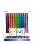Ooly - Gel Pen 12 Pcs - Color Sheen Metallic - Pliiatsid - ONE SIZE