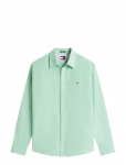 Tommy Jeans - Tjm Reg Linen Blend Shirt Ext - Linased s&auml;rgid - XL