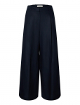 Selected - Slflyra Hw Wide Linen Blend Pant Noos - Lai jalg - 44