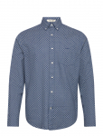 Gant - Reg Cotton Linen Print Shirt - Linased s&auml;rgid - XXXL
