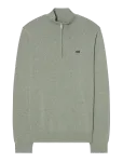 Lexington Clothing - Cotton Half-Zip Knitted Sweater - Poolpika lukuga džemprid - L