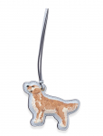 Lauren Ralph Lauren - Embroidered Golden Retriever Charm - V&otilde;tmehoidjad ja kotiripatsid - ONE SIZE