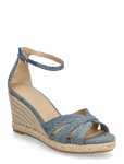Lauren Ralph Lauren - Washed Denim-Nellie-Es-Wed - Kontsaga espadrillid - 42
