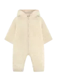 Huttelihut - Pram Suit Wool Teddy W. Lining - Fliisist kombinesoonid - 80