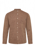 Lindbergh - Cotton/Linen Shirt L/S - Linased s&auml;rgid - XXL