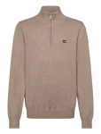 Lexington Clothing - Freddy Cotton Half-Zip Sweater - Poolpika lukuga džemprid - 176