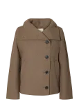 Selected - Slwzia-Zoe Wool Blend Jacket - Villased jakid - 40