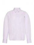 Calvin Klein Jeans - Cotton Poplin Cropped Shirt - Pikkade varrukatega - XXL