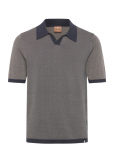 Mos Mosh Gallery - Mmgroma Batti Polo Ss Knit - L&uuml;hikeste varrukatega kootud polos&auml;rgid - S