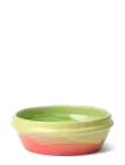 K&auml;hler - Poppery Bowl &Oslash;16 Cm Mint/Apple Green/Pink - Hommikus&ouml;&ouml;gikausid - 5.5 CM
