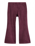 Lindex - Solid Flared Leggings In Velour - Retuusid - 116