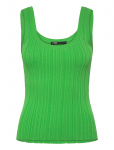 Maje - Striped Rib Knit Sweater - Varrukateta - 40