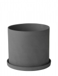 Blomus - Herb Pot - &Oslash; 15 Cm - Nona - Pewter - Lillepotid - L 15CM