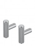 Blomus - Set 2 Wall Hooks - &Oslash; 1 Cm - Rof - Stainless Steel Matt - Konksud - &Oslash; 1CM