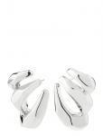 Pilgrim - Presence Earrings Silver-Plated - Statement k&otilde;rvar&otilde;ngad - ONE SIZE