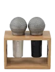 Winkee - Microphone Salt & Pepper Shaker - Soola- ja pipraveskid - H7CM