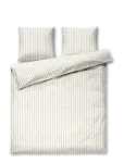 Juna - Soft Bed Linen 220X220 Cm Off-White/Caramel Se - Voodipesukomplektid - 220X220;50X50CM