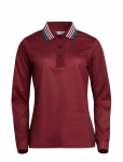 Cross Sportswear - W Stripe Polo Ls - Spordipolod - XS