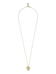 SN&Ouml; Of Sweden - Brooklyn Heart Pendant Neck 45 Plain G - 45 Cm - Kett-kaelakeed - 45