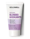 Goldwell - Goldwell Dualsenses Blondes & Highlights 60 Sec. Treatment Mask - Juuksemaskid - 50 ML