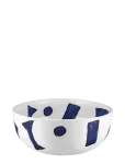 Alessi - Salad Bowl In White Porcelain Pattern Design By Samiro Yunoki - Salatikausid - D25CM