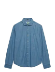 Superdry - Essentials Chambray L/S Shirt - Vabaaja s&auml;rgid - L