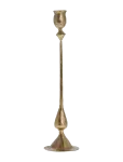 Lene Bjerre - Ingrid Candlestick 7X7X33.5 Cm. L. Gold - K&uuml;&uuml;nlajalad - 7X 33.5X 7CM