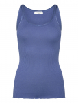 Rosemunde - Rwbelle Silk U-Neck Strap Elastic Top - Varrukateta - XL