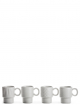 Sagaform - Coffee & More, Espresso 4-Pack - Espressotassid - 10 CL