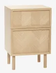 H&uuml;bsch - Herringbone Side Table - Lauad - 40X30XH60CM