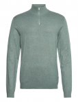 Lindbergh - Ecovero Half Zip L/S Knit - Poolpika lukuga džemprid - XXXL