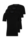 BOSS - Tshirt Rn 3P Classic - L&uuml;hikeste varrukatega - L