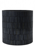 House Doctor - Tealight Holder, Gara, Black - Teek&uuml;&uuml;nlajalad - 16X15.5CM