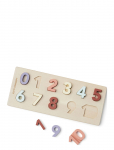 Kid's Concept - Number Puzzle 1-10 - Puidust pusled - ONE SIZE