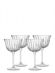 Luigi Bormioli - Cocktailglas Retro Bach 4 Stk. - Kokteiliklaasid - 26 cl