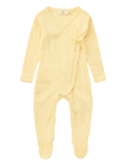 Copenhagen Colors - Pointelle Cross-Over Full Body - Pikkade varrukatega bodid - 80