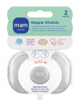 MAM - Nipple Shields Size M 2P - Breastfeeding Products - M