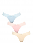 Missya - Seamless String W Lace On Side 3-Pack - Stringid - XL