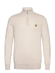 Lyle & Scott - Cotton Merino Quarter Zip Jumper - Poolpika lukuga džemprid - M