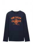 Tom Tailor - Printed Longsleeve - Pikkade varrukatega - L
