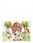 Barbo Toys - Frame Cardboard Puzzle - Farm - Klassikalised m&otilde;istatused - ONE SIZE