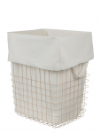 Mette Ditmer - Store-It Basket With Canvas Bag - Pesukorvid - W32X L40X H50CM