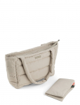 Done By Deer - Quilted Changing Tote Bag Sand - M&auml;hkimiskotid - ONE SIZE