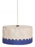 NOBODINOZ - Vibes Linen Lampshade Diam. 40 Cm - Laelambid - ONE SIZE