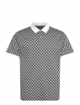 J. Lindeberg - Devon Jacquard Polo - L&uuml;hikeste varrukatega - XXL
